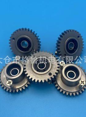 焊接机器双驱动送丝机配送丝轮人OAH被动齿轮件主动齿轮