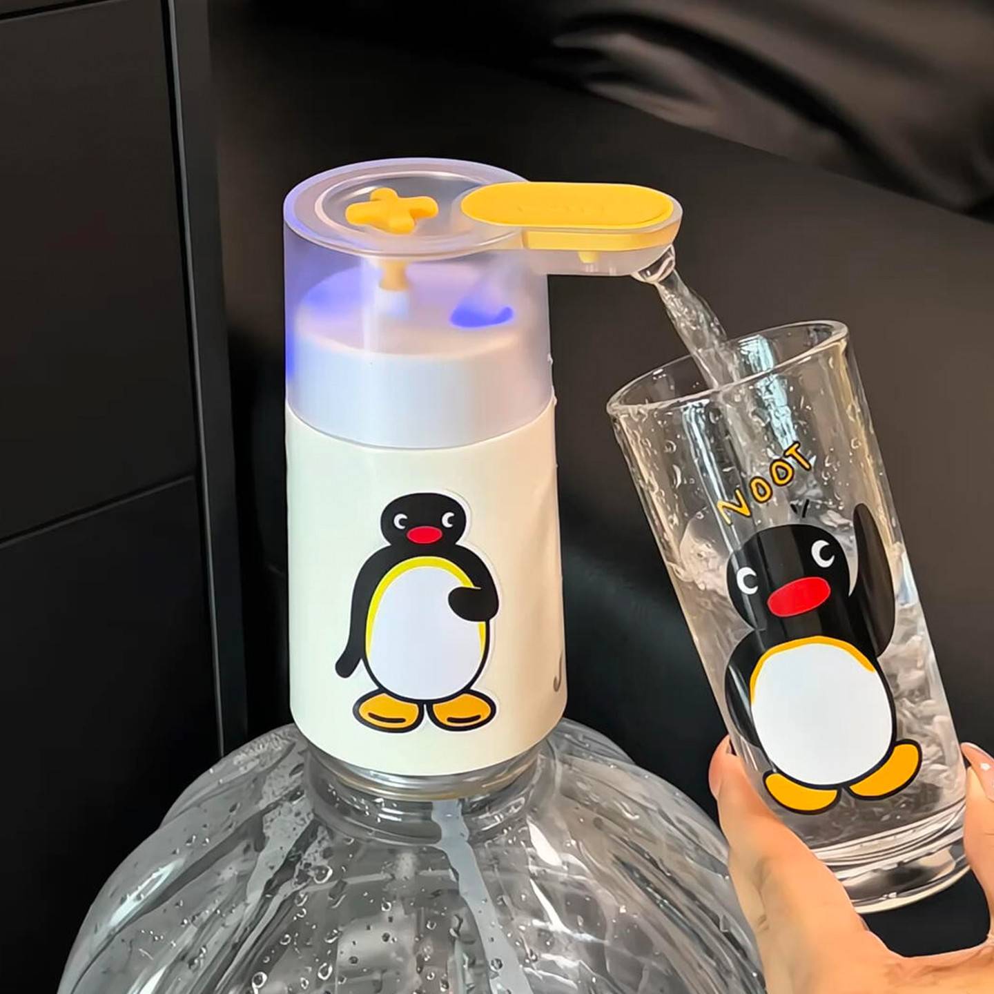 家用桶装水抽水器电动款水泵租房家居好物矿泉饮水机自动出水神器