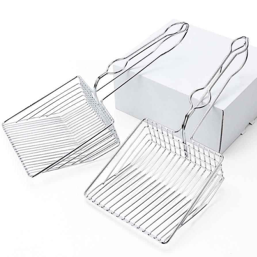 宠物用具 金属猫砂铲细孔猫屎不锈小孔豆腐膨润土猫沙铁铲子工具