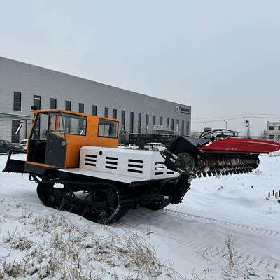 大型滑雪场雪道压雪机 雪场履带破冰机推雪车 雪场整平压雪车