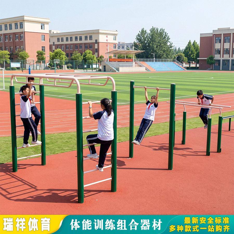 学校体能训练体育器材公园广场双杠组合老年人引体向上架天梯