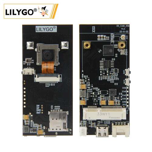 LILYGO T-SIMCAM ESP32-S3 CAM开发板 WiFi蓝牙5.0无线模块OV2640