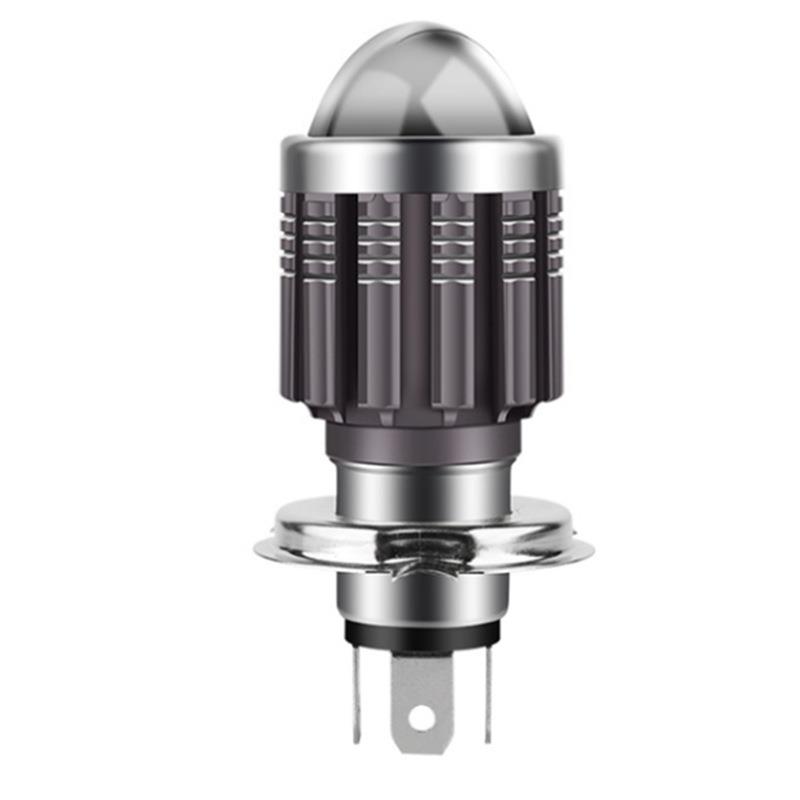 摩托车前照灯 雾灯 刹车灯 白色黄色 BA20D H4 带透镜高亮车灯