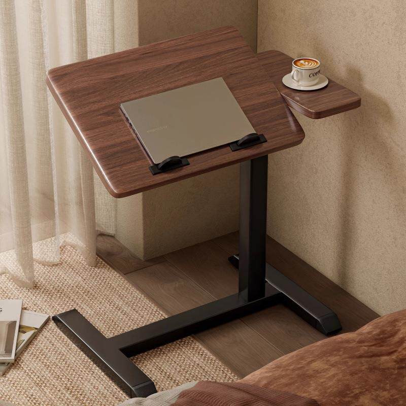 升降床边桌可移动书桌工作台小型电脑桌子家用沙发边几学习办公桌