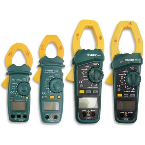 SATA世达工具数字交/直流钳形万用电表03021 03022 03025 03026