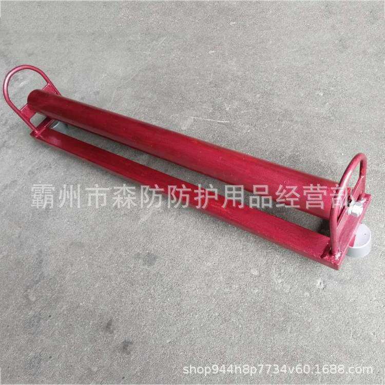 V型折叠钢辊电缆滑轮SHC1000地面直线托线电缆滑车滚轴式电缆滑车