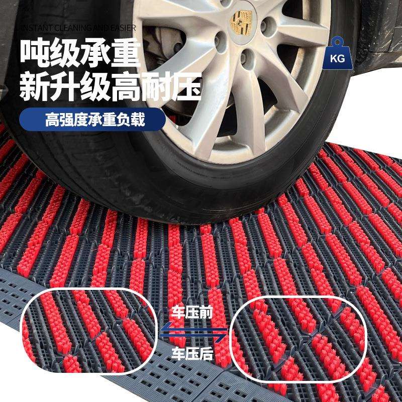 金宁室外防滑垫蹭土进门地垫入户门脚垫塑料pvc耐用门垫防水商用