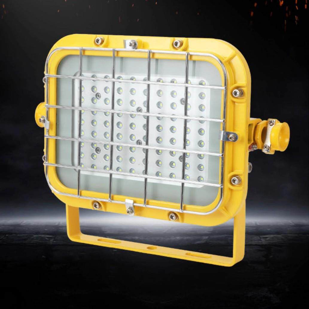 矿用DGS100/127L(A)隔爆型LED大方形巷道灯50W70W隧道仓库照明灯