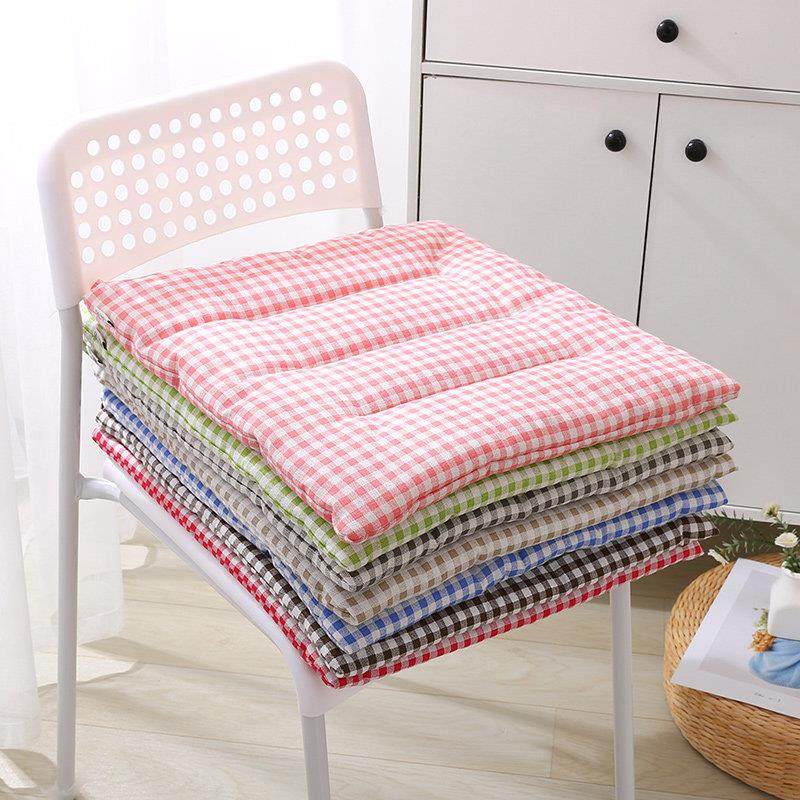 小时光日式防滑四季薄款棉麻坐垫办公教室椅垫学生凳垫餐桌屁垫子,居家布艺,椅垫,淘宝优惠券,粉丝福利购,淘宝优惠卷