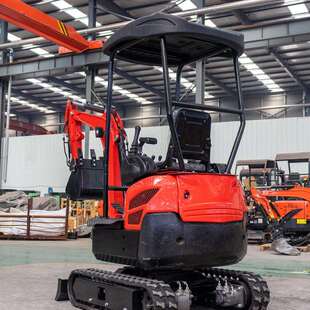 源多头工厂H18小型T农用履带挖掘机 果园功能微HT18式型小钩机