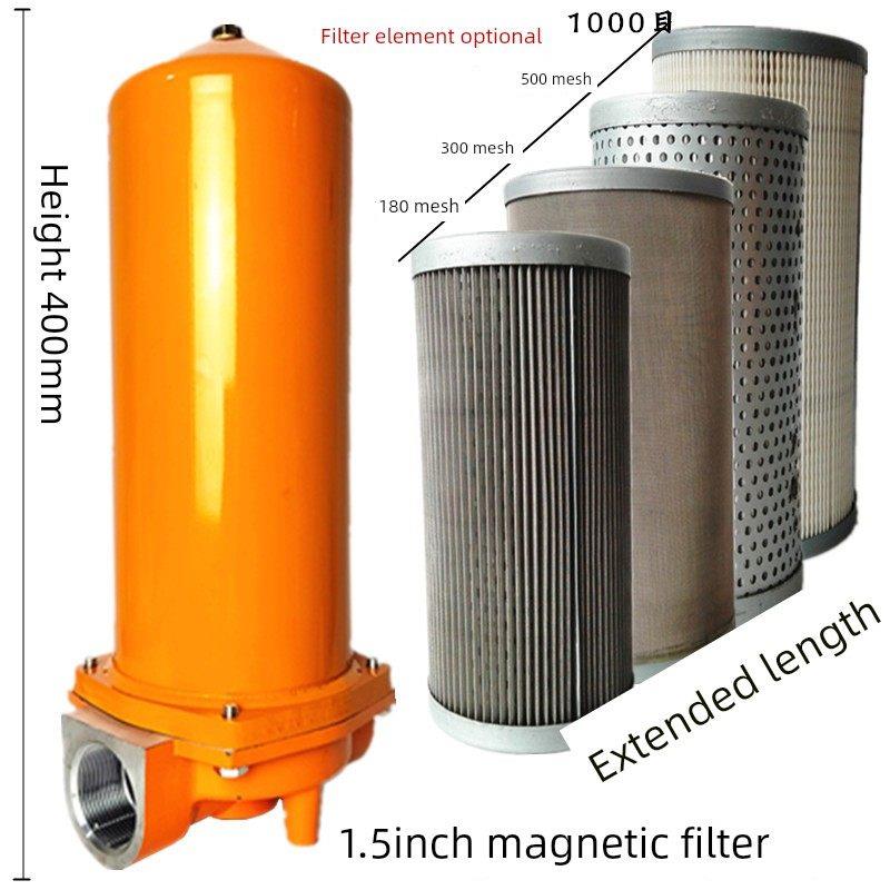 1.5寸柴油过滤器机油汽油加油机油泵滤清器滤芯总成1寸1.2寸2寸