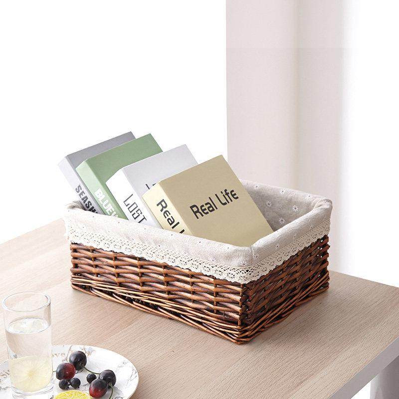 收纳筐藤编收纳篮编织篮收纳框杂物零食玩具收纳箱收纳盒子储物盒,收纳整理,收纳箱,淘宝优惠券,粉丝福利购,淘宝优惠卷