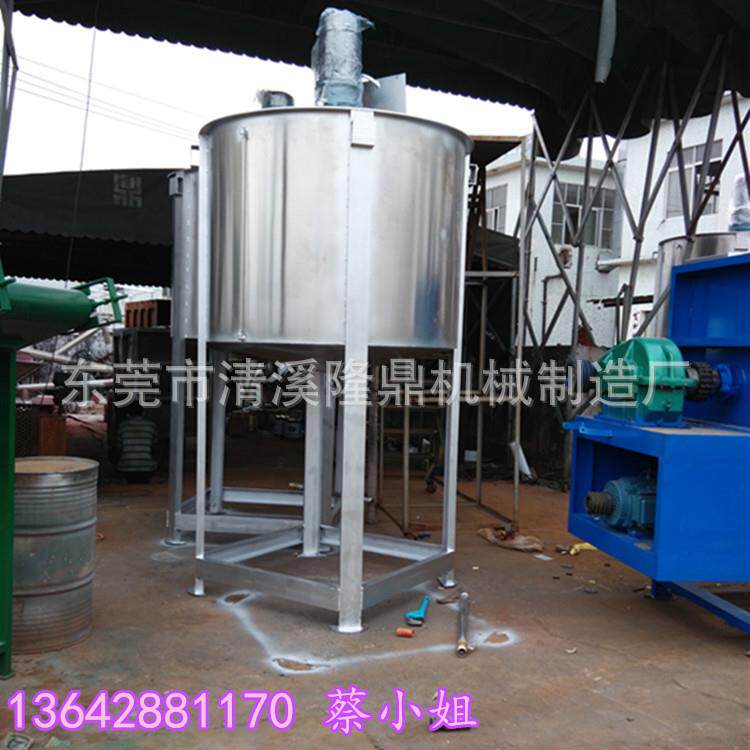 2吨立式液体不锈钢搅拌机 可来图订做 食品级304不锈钢膏体储料锅