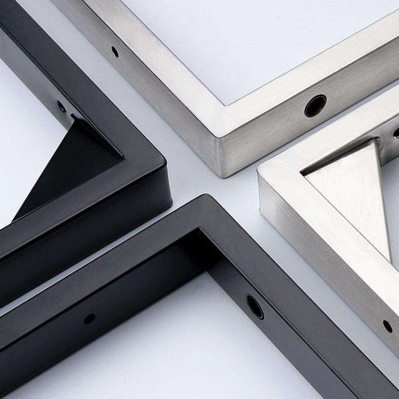 厚三角撑支架不锈加钢方管三角托架大理石支架 上墙置架 台盆架物