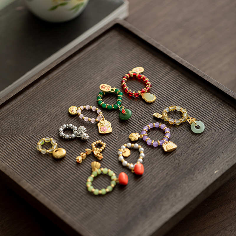 挂紫砂壶装饰溜绳茶道小提编织坠手工壶茶壶配饰坠配件吊盖碗茶具