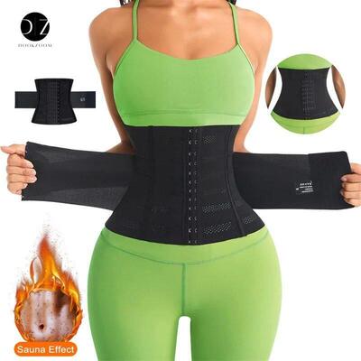 Shapewear Women Corset Belts Waist Trainer Body Shaper Doubl