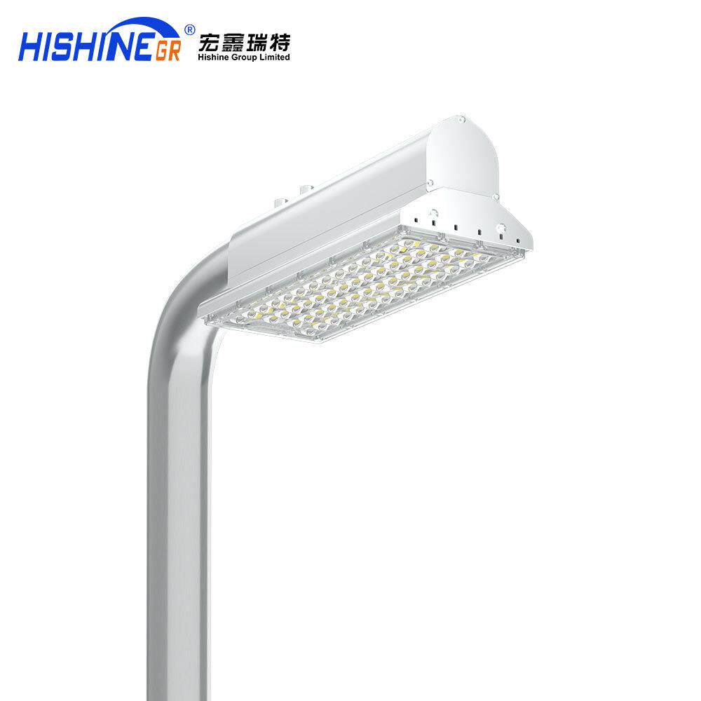 LED照明灯跨海大桥弯头路灯铝合金散热款高杆灯50w模组款厂家直售