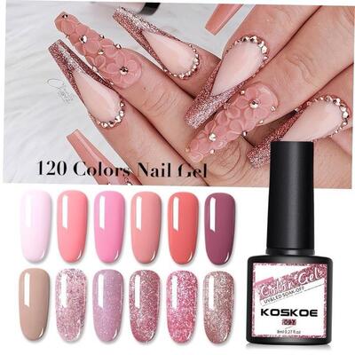 Nail Polish Gel Set Nails Hybrid Gel Vernis Semi 指甲油凝胶1