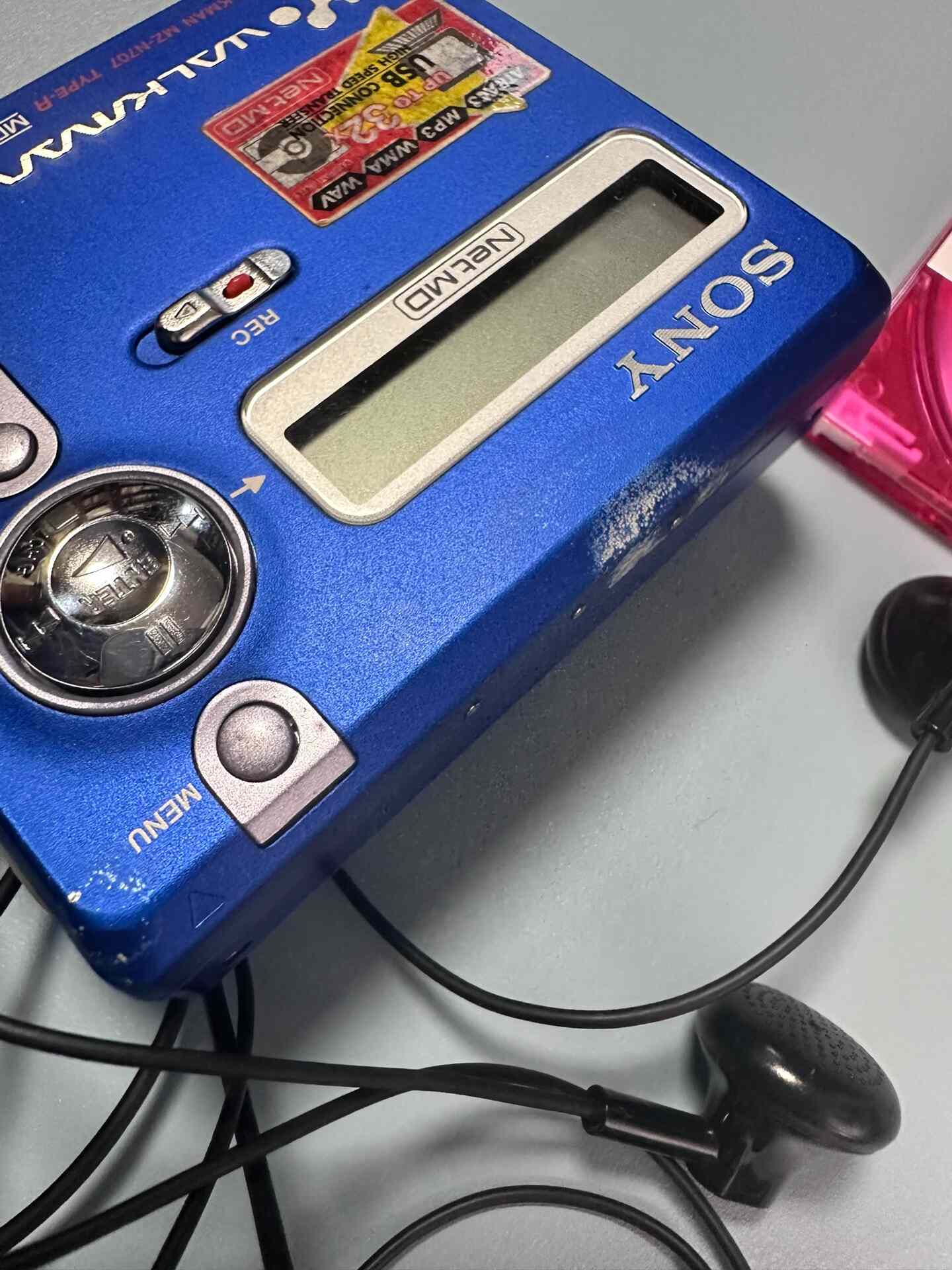 소니 MD 워크맨 MZ-N707 실버 (개인 1인 소유, 녹음 지원) 5