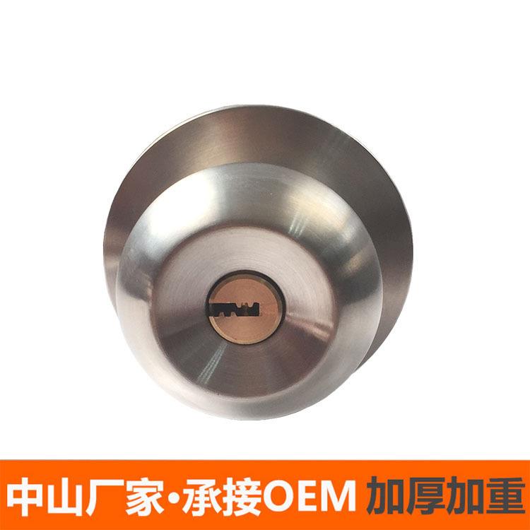防盗门分体卧室587旋转圆球不锈钢门锁木门把手卫生间门锁芯