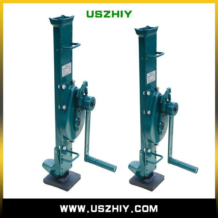 智友uszhiy手摇挎顶HVP5吨跨顶5T机械式爪式千斤顶手摇千斤顶