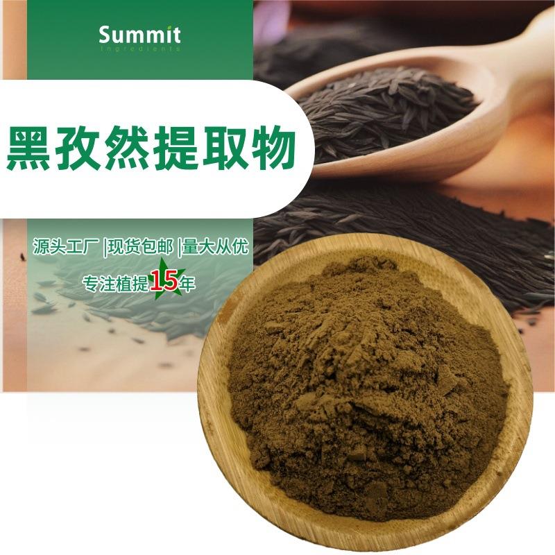 黑孜然提取物厂家现货可拿样黑孜然粉1kg起订水溶量大从优