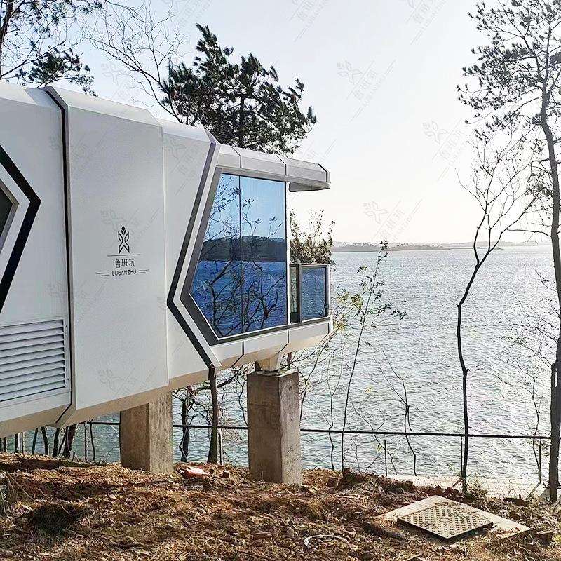 奇妙旅程海边度假房屋户外水边露营民宿营地商用家庭式胶囊舱