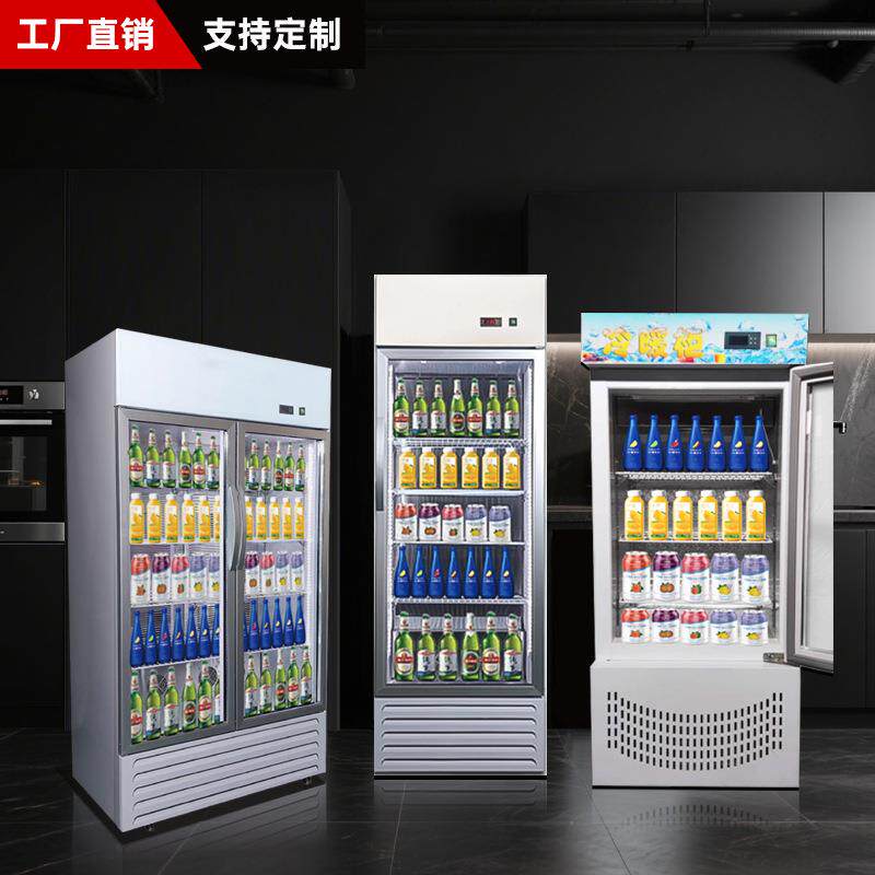 绿科商用冷暖恒温两用冷藏柜展示柜加热冷藏饮料牛奶奶茶酒水