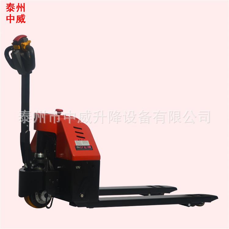 步行式全自动坦克车自走式升高搬运车全电动托盘搬运车铲车