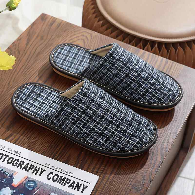 品牌男拖鞋春秋家居四季布艺老人居家用室内防滑地板软底包0905b,流行男鞋,休闲拖鞋,淘宝优惠券,粉丝福利购,淘宝优惠卷