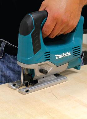 原装牧田Makita曲线锯调速电动往复锯木工切割电锯拉花锯JV0600K