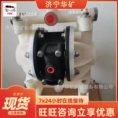 气性动隔膜泵 稳定气动隔能膜泵 大流量 BG200/0.3气Q497动隔膜泵