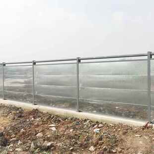 厂家加工钢结构围挡镀锌板H钢装配式围挡工地施工隔离防护护栏