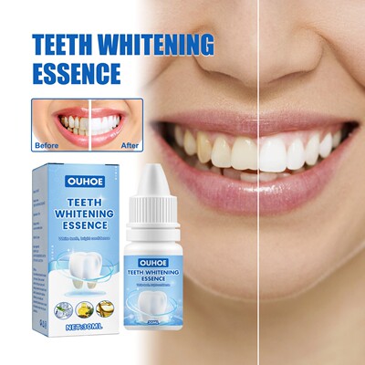 OUHOE Teeth Whitening Essence Removes Oral Odor, Cleans Teet