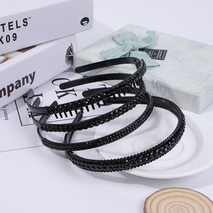 老年人发卡老奶奶太太带齿发箍婆婆发夹刘海碎发整理头箍压发发捆