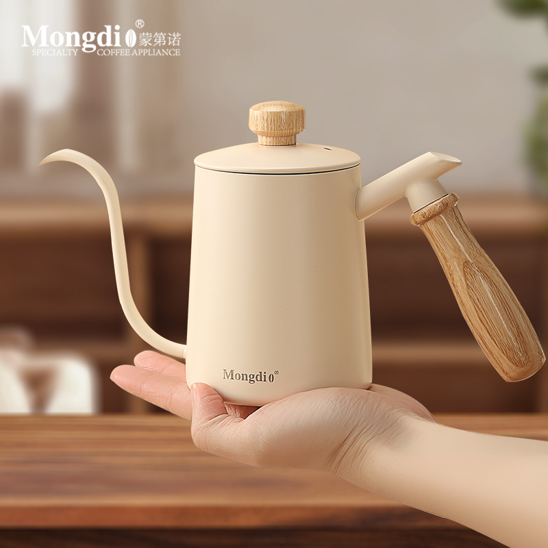 Mongdio手冲咖啡壶挂耳咖啡手冲壶304不锈钢长嘴细口壶冲咖啡器具