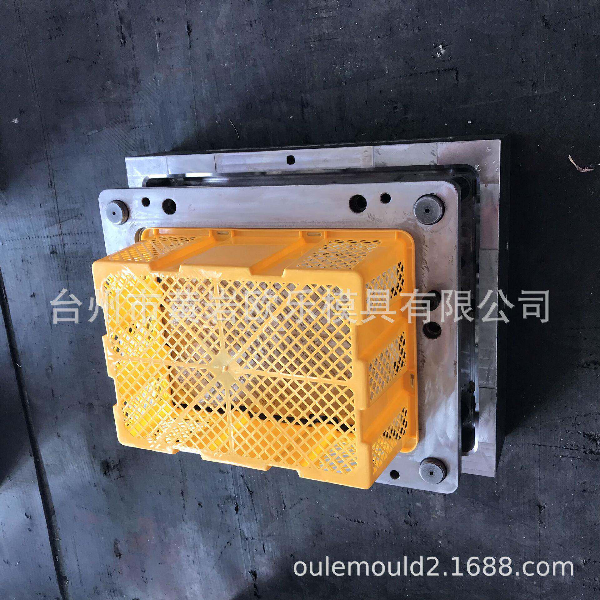 承接塑料山竹筐模具水果筐模具制造带盖塑料周转筐模具加工注塑机