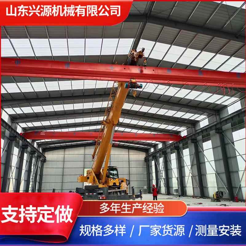 单梁桥式起重机2吨5吨单梁行车车间工厂货物吊运用电动单梁行吊