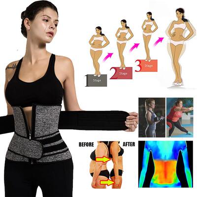 Women Waist Trainer Shaper Belt Slimming Sweat Shapewear塑腰