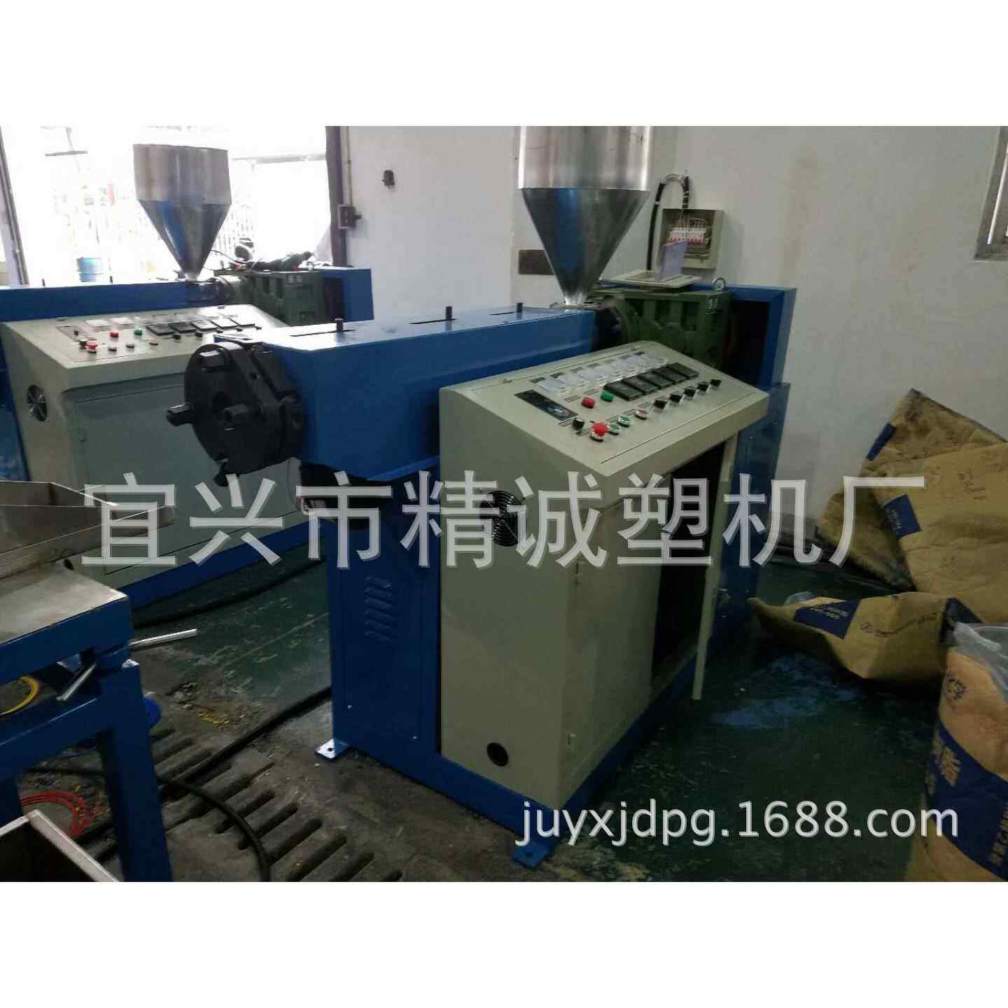 全自动口罩包胶铁丝包塑机，挤塑机电线型材自动化电动挤出机