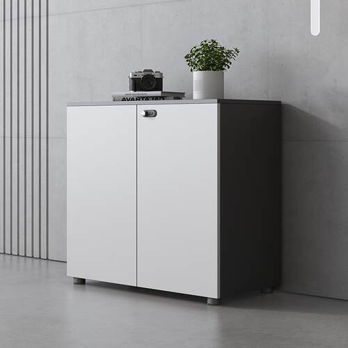 办公柜矮柜隔断柜边柜侧柜茶水柜打印机柜文件柜带密码锁储物柜