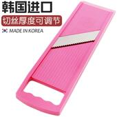 韩国切丝器土豆丝擦丝板家用插菜板可调节切菜黄瓜罗卜刮丝刨丝器