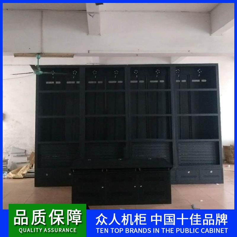 广州监控电视墙拼接屏机柜显示器机柜落地机柜来图定制