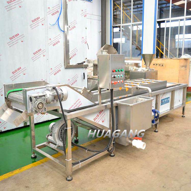 全自动高效高压气泡清洗机果蔬鼓泡清洗机厂家
