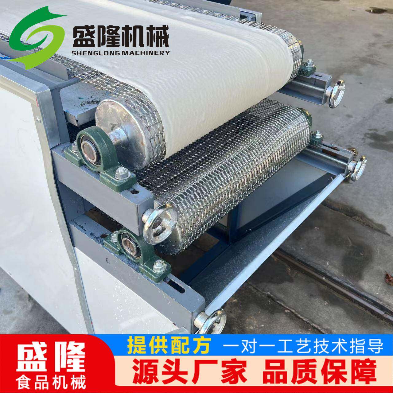 全自动干豆腐设备图片东北干豆腐机厂家酒店小型油皮机