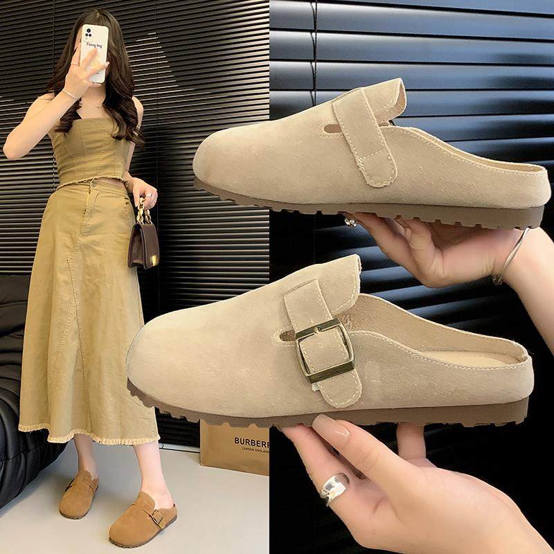 女春单勃肯鞋软底防滑勃肯拖鞋2026新款秋森系防滑平底包头0123k,女鞋,勃肯鞋/软木鞋,淘宝优惠券,粉丝福利购,淘宝优惠卷