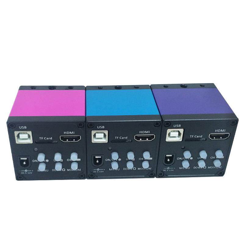 20MP3合1电视HDMIUSBC型显微镜相机TF卡输出用于PCBLCD实验室