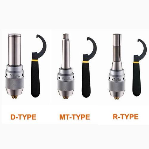 YL台湾D20D25D32MT2MT3MT4R8一体式自动钻夹头APU夹头