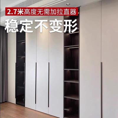 18厘全铝蜂窝板柜门定制铝合金橱柜门衣柜门PET带框门免打孔自装