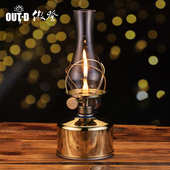 复古户外灯仿古氛围燃气户外拍摄露营厂家直销装 饰灯火水灯灯道具